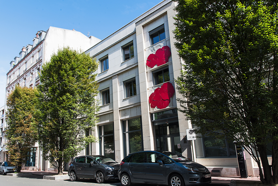 projet  Immeuble rénové rue Rivay à Levallois-Perret | photographie : B. François