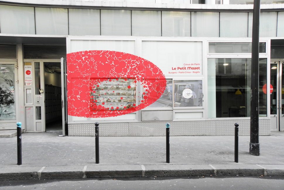 projet  Cafétéria Mazet - Crous de Paris | Photographie : B. François