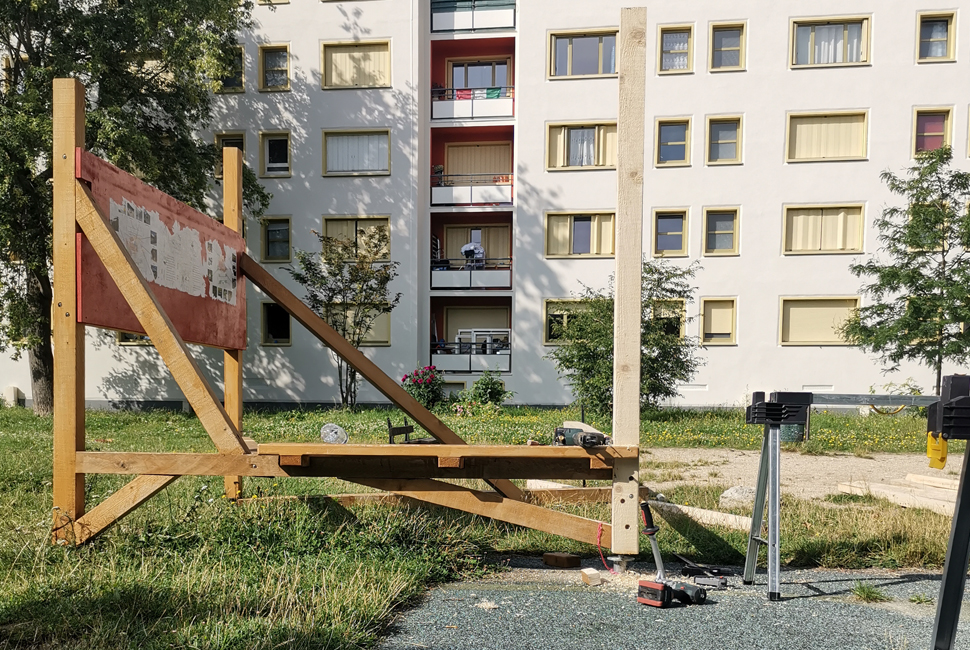 projet  Réparation et évolution du module Filet | Photographie : Le Rabot Perché