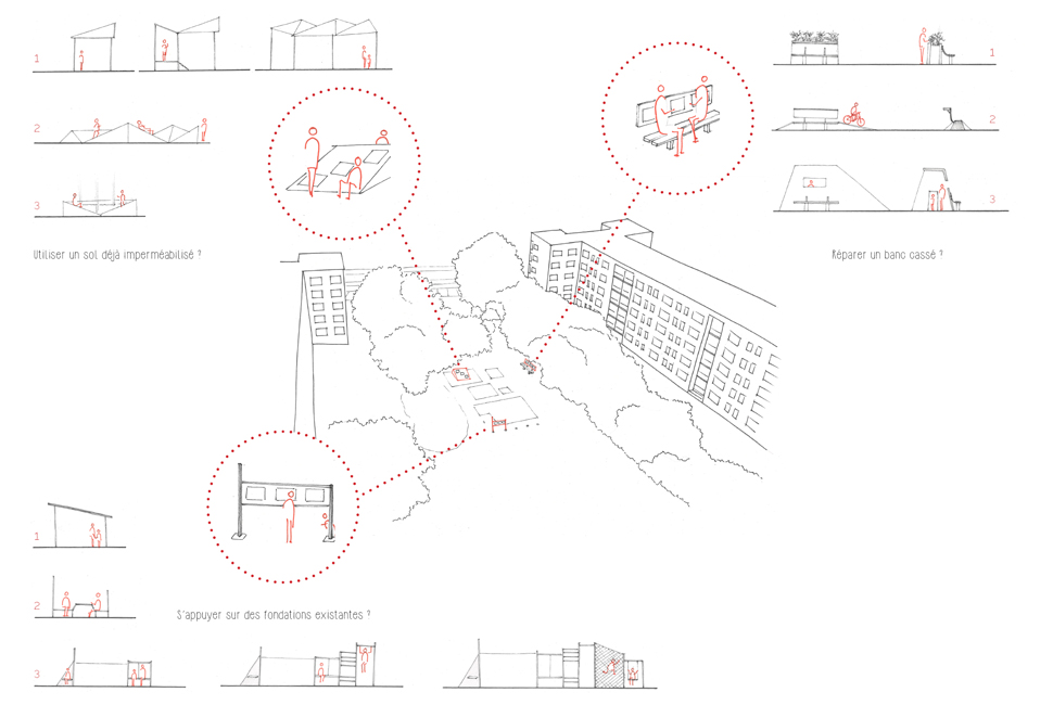 projet  Modules pour l'exposition de présentation du projet