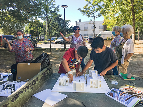 Projet participatif à la cité des Blés d'Or