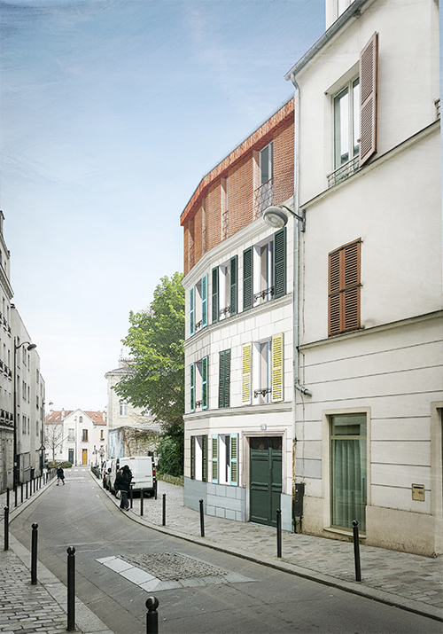 Logements passerelle rue du Docteur Laurent